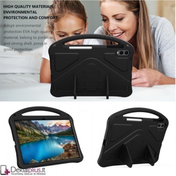 Smūgiams atsparus dėklas su rankena - juodas (Samsung Galaxy Tab S11 Ultra 14.6 (X930/X936/X920) Smūgiams atsparus dėklas su rankena - juodas (Samsung Galaxy Tab S11 Ultra 14.6 (X930/X936/X920)